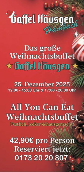 Gaffel Häusgen bei Nacht