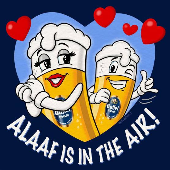 Gaffel Häusgen bei Nacht